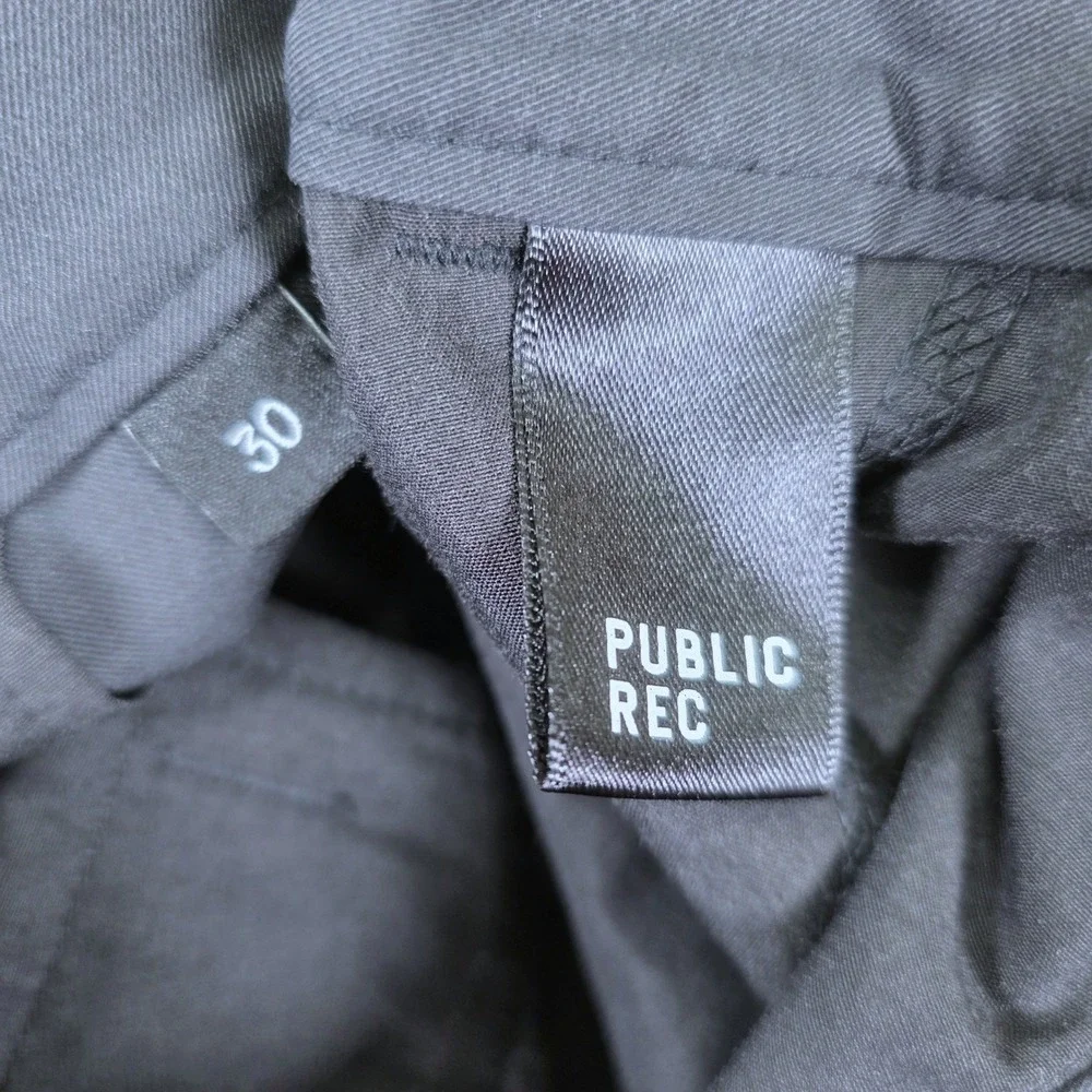 Public Rec All Day Every Day Mens 30 Black Golf Performance Casual Shorts